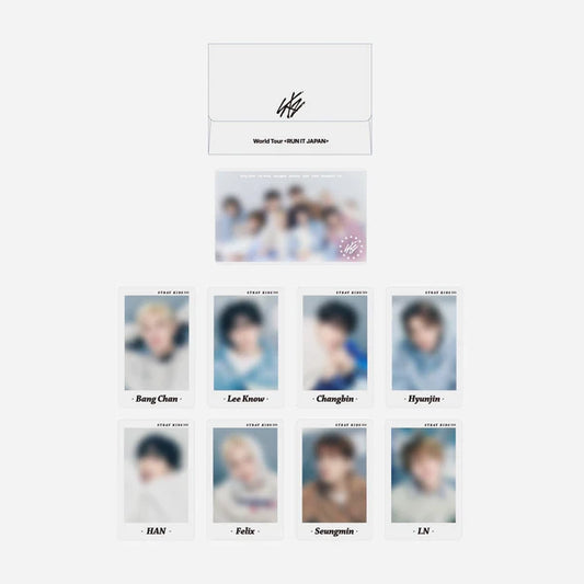 [PRE-ORDER] Stray Kids World Tour Run It Japan MD Photocard Set