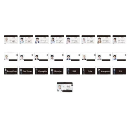 [PRE-ORDER] Stray Kids World Tour Run It Japan MD Profile Card Set