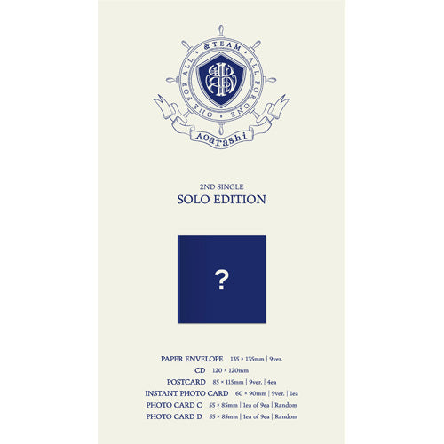 [Pre-Order] &TEAM Aoarashi Japanese Album Solo Member Edition w/Universal Music POB