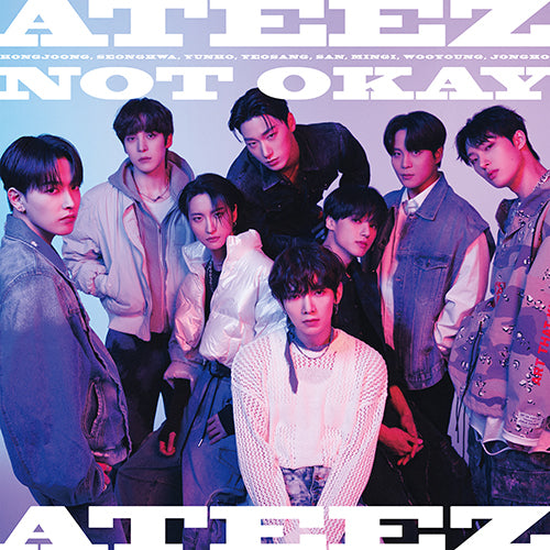 [Pre-Order] ATEEZ "NOT OKAY" Japanese Album Limited A Edition