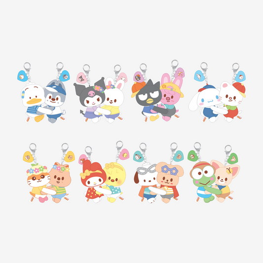 [Pre-Order] Stray Kids x Sanrio Hug Plush Keyring