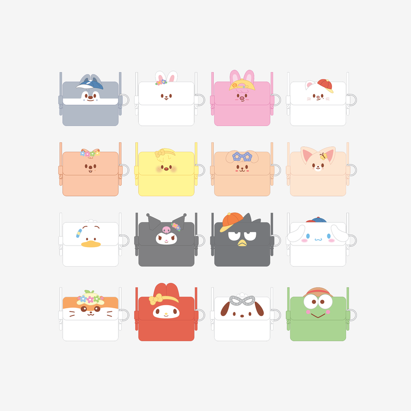 [Pre-Order] Stray Kids x Sanrio Card Wallet Cross Bag