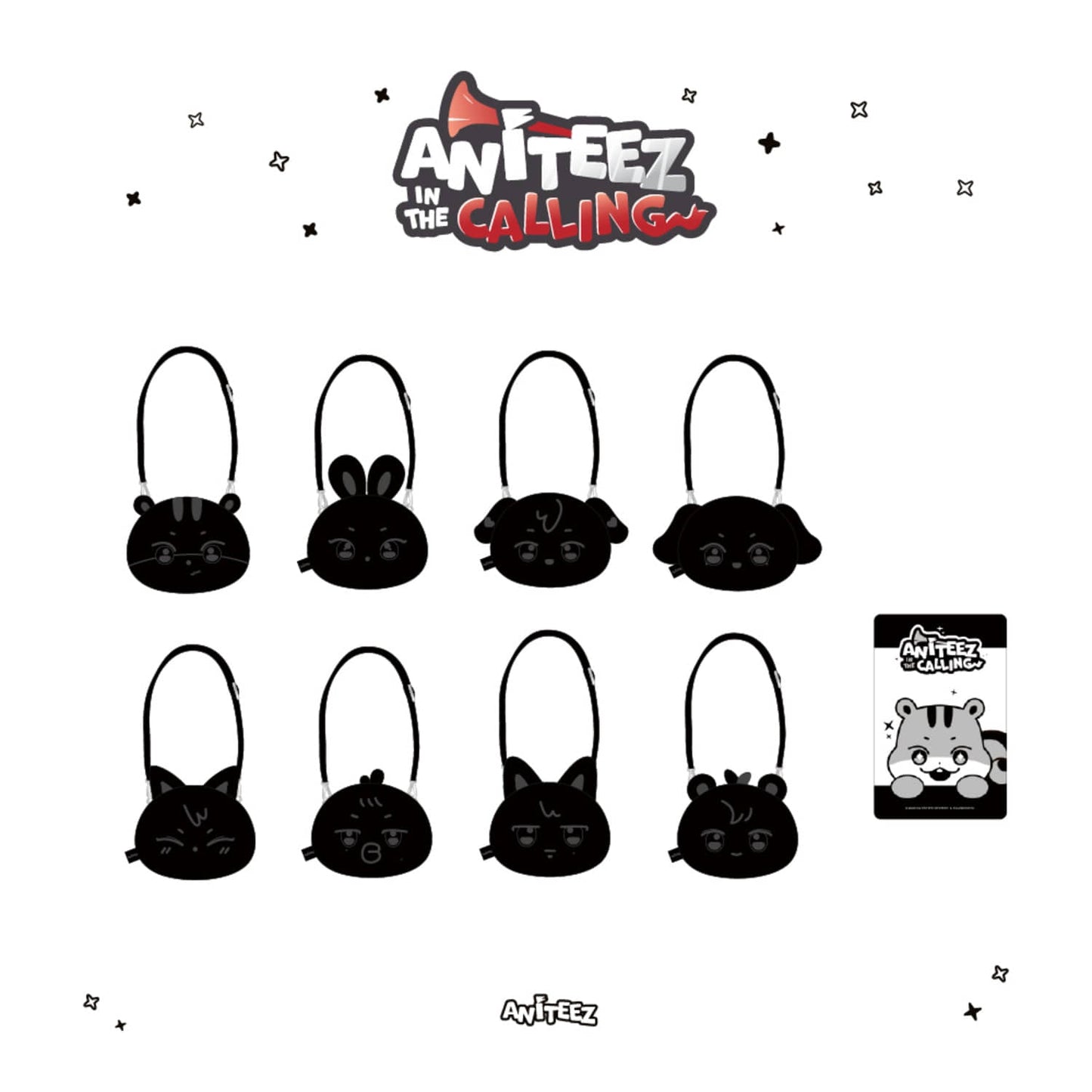 [Pre-Order] ATEEZ x ANITEEZ in the Calling MD Face Pouch Bag