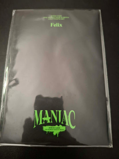 Stray Kids Maniac Tour Official Merch 4-Cut Photo Set Felix