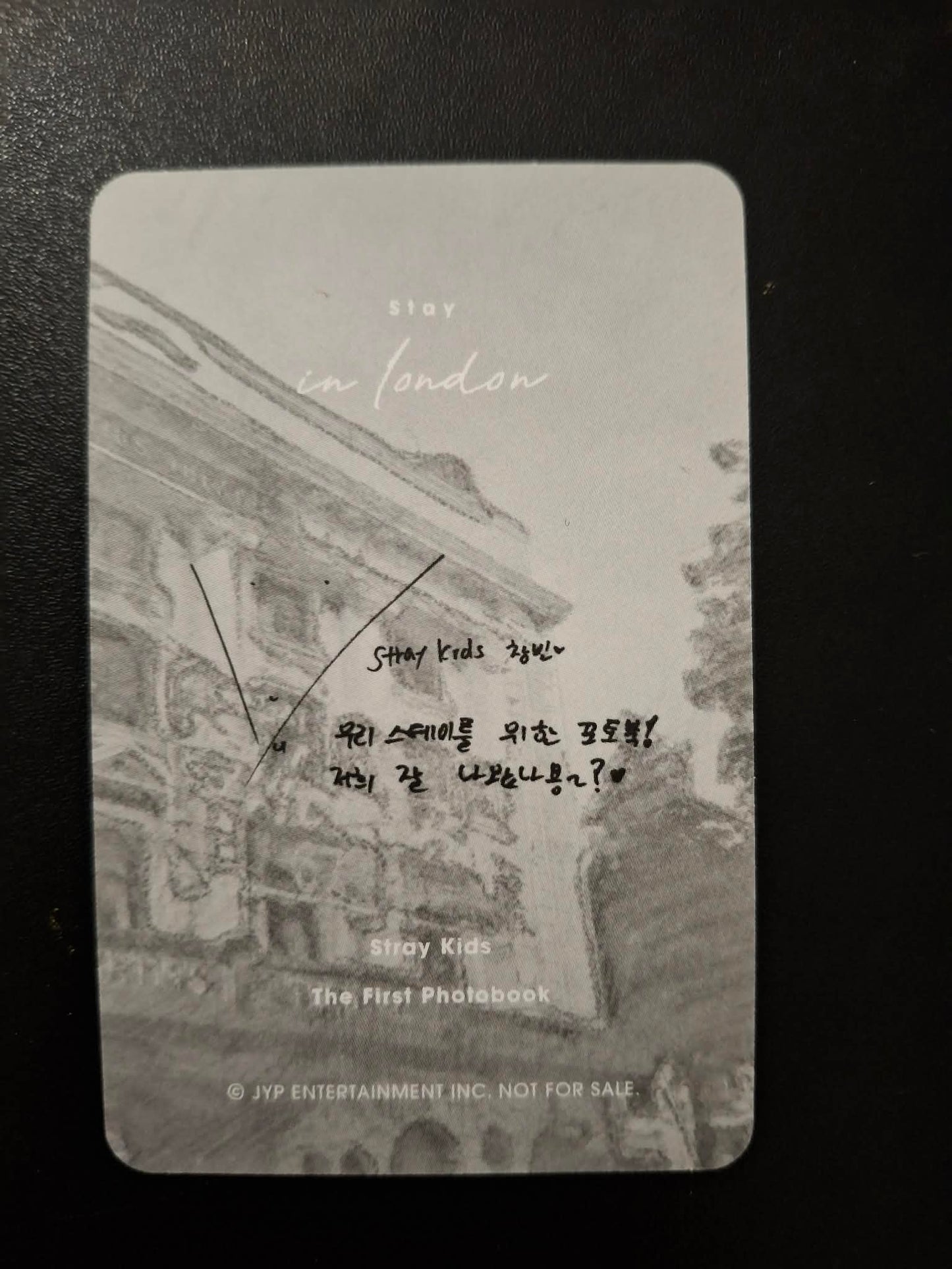 Stray Kids Stay in London Changbin Pre-Order Benefit