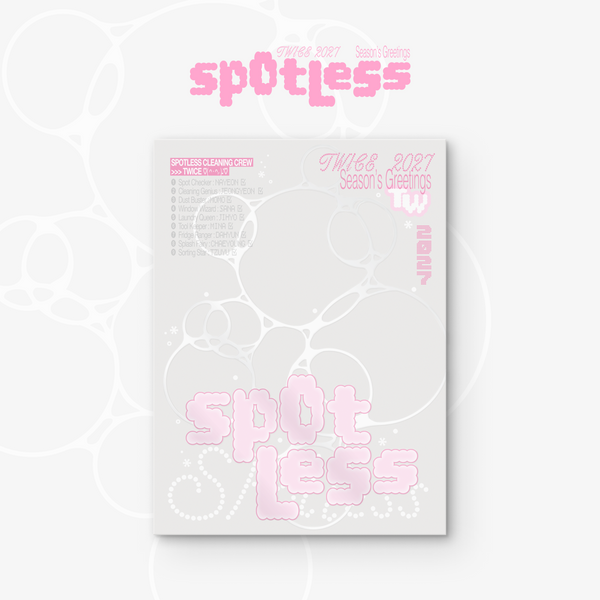 [PRE-ORDER] TWICE 2027 Korean Season's Greetings "Spotless" w/Ktown4u POB Set