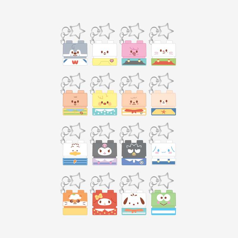 [Pre-Order] Stray Kids x Sanrio Secret Block Stamp