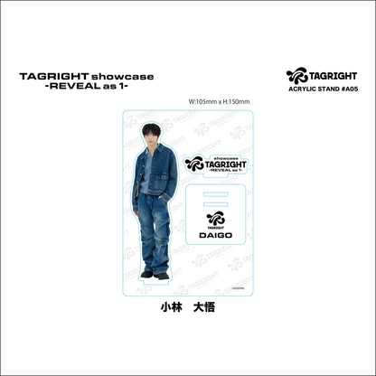[Pre-Order] TAGRIGHT Showcase - REVEAL as 1 - MD 05 Acrylic Stand