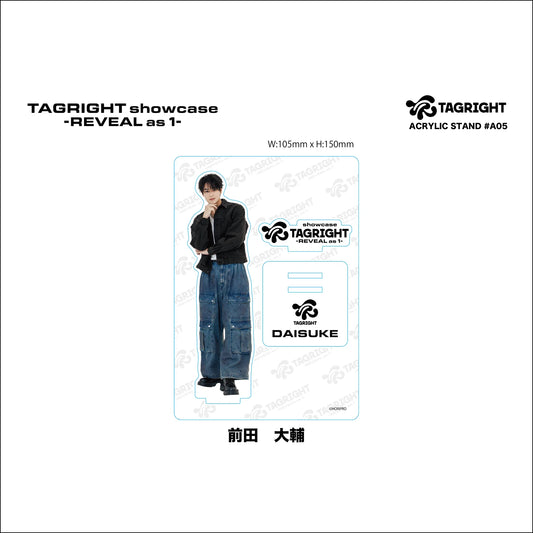 [Pre-Order] TAGRIGHT Showcase - REVEAL as 1 - MD 05 Acrylic Stand
