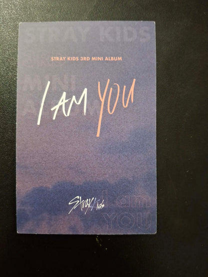 Stray Kids Changbin I Am You Limited Photocard