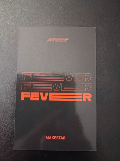 ATEEZ Fever Part 2 Hongjoong Makestar Holographic Photocard