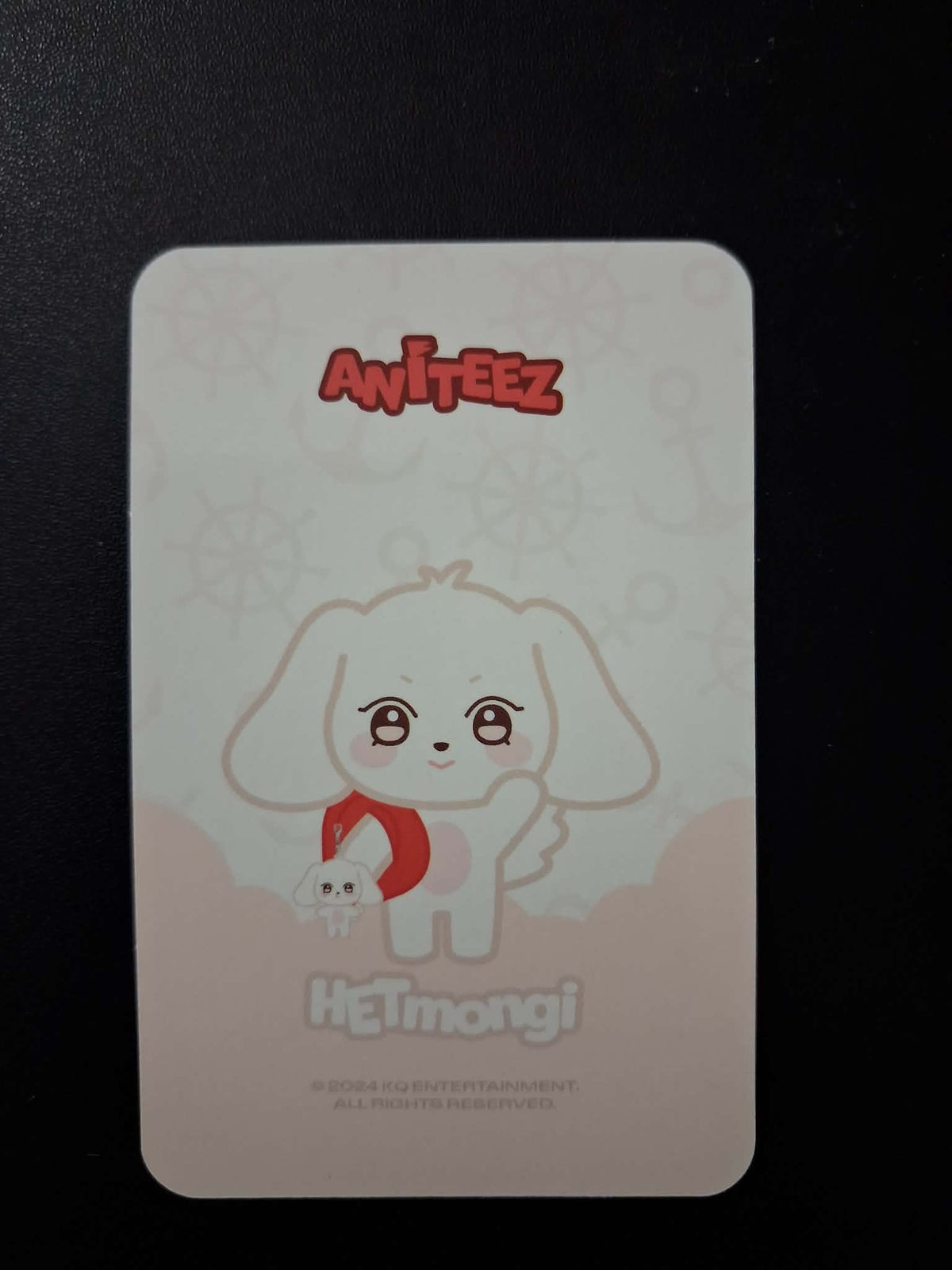 ATEEZ ANITEEZ in Illusion Keyring Photocard Yeosang Version