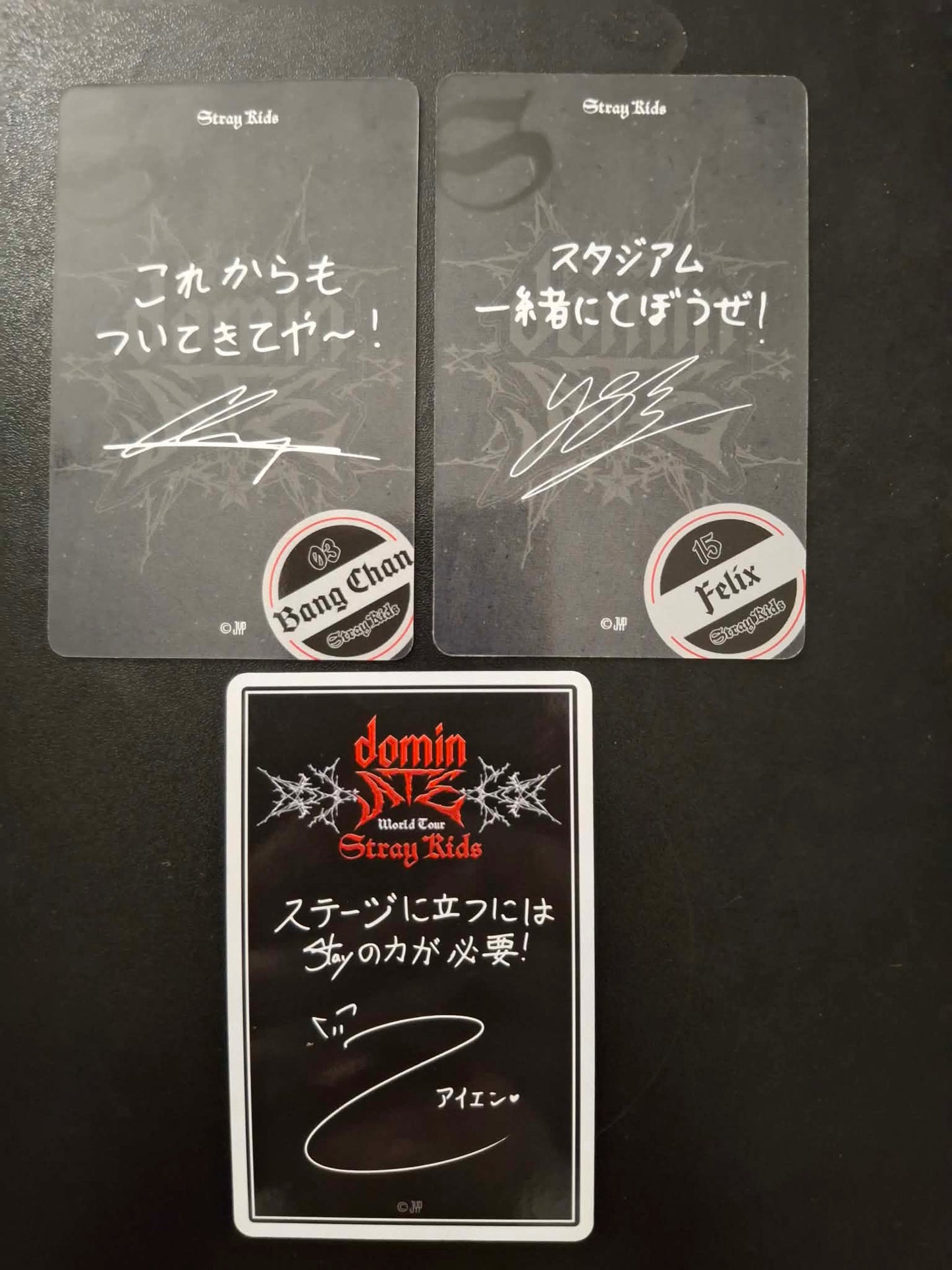 Stray Kids DominATE Japan Photocard