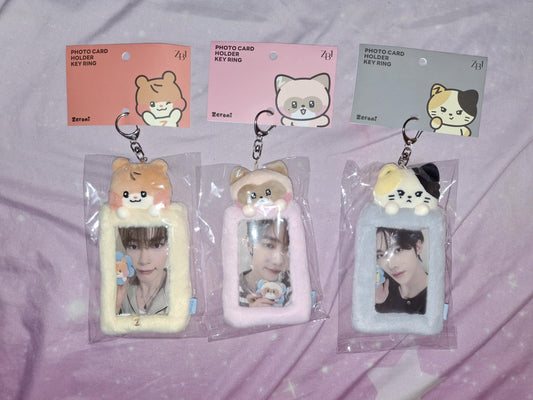 Zerobaseone Zeroni Home Party Fluffy Photocard Holder