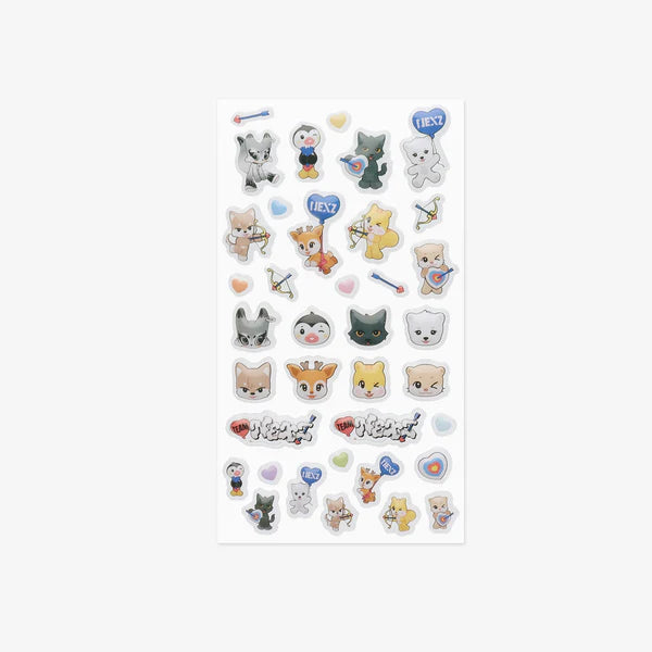 [Pre-Order] NEXZ Live Tour 2026 MD - 12 NEXZOO Puffy Sticker Sheet