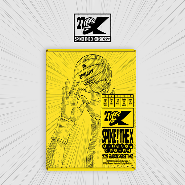 [PRE-ORDER] Xdinary Heroes 2027 Korean Season's Greetings "Spike! The X" w/Ktown4u POB Set