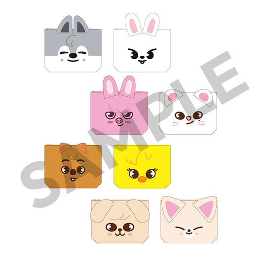 [Pre-Order] Stray Kids Stay Japan 6th Anniversary SKZOO Online Gacha MD - Square Pouch