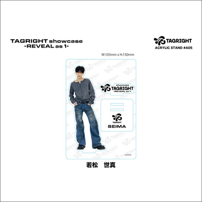 [Pre-Order] TAGRIGHT Showcase - REVEAL as 1 - MD 05 Acrylic Stand