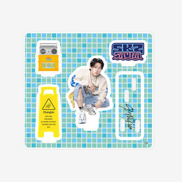 [Pre-Order] Stray Kids SKZ Sauna JYP Japan Pop Up MD - Acrylic Stand