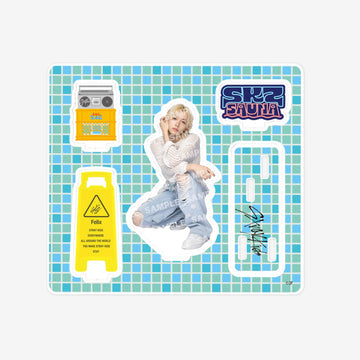 [Pre-Order] Stray Kids SKZ Sauna JYP Japan Pop Up MD - Acrylic Stand