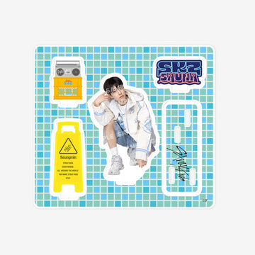 [Pre-Order] Stray Kids SKZ Sauna JYP Japan Pop Up MD - Acrylic Stand