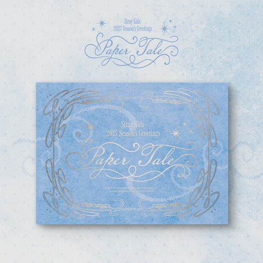 [PRE-ORDER] Stray Kids 2027 Korean Season's Greetings "Paper Tales" w/Ktown4u POB Set