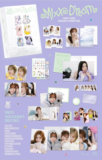 [Pre-Order] NMIXX 2026 Korean Season's Greetings "Mixx Dream" w/POB
