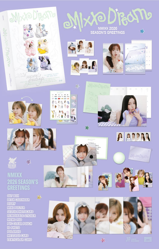 [Pre-Order] NMIXX 2026 Korean Season's Greetings "Mixx Dream" w/POB