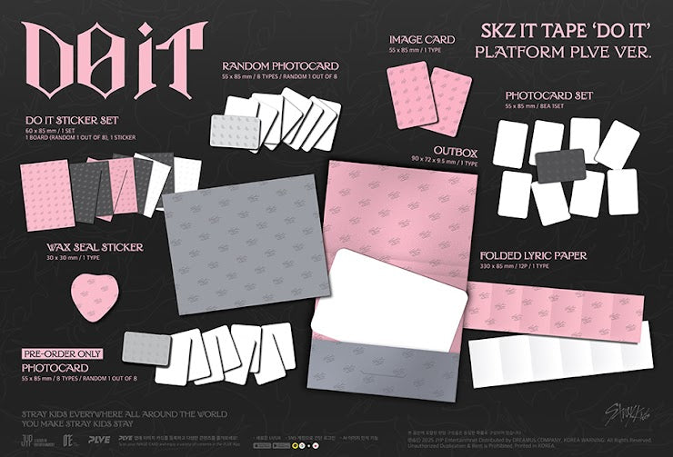 [Pre-Order] Stray Kids It Tape "Do It" Platform Version