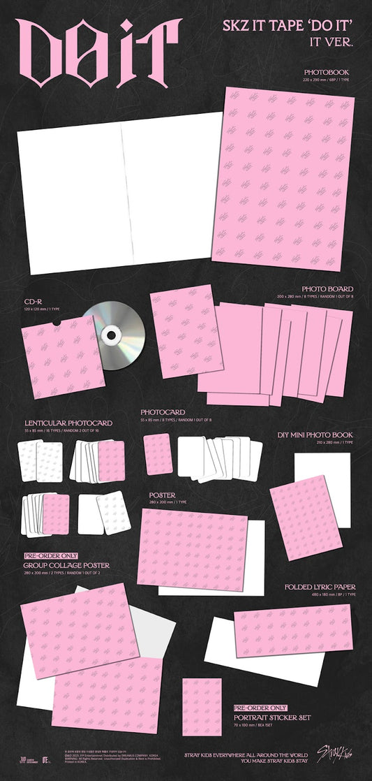 [Pre-Order] Stray Kids It Tape "Do It" It Version