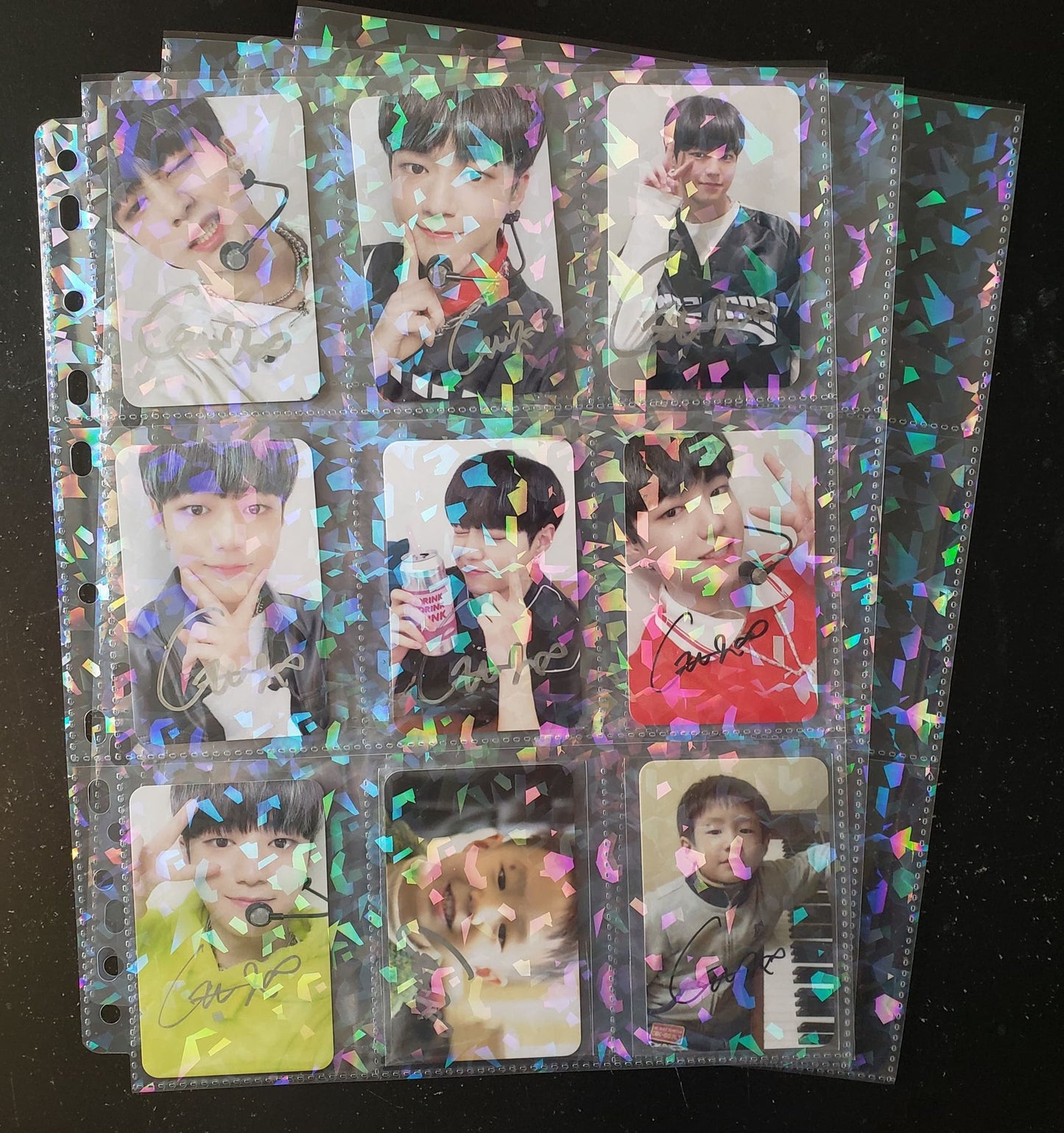 Diamond Holographic 9-Pocket Pages