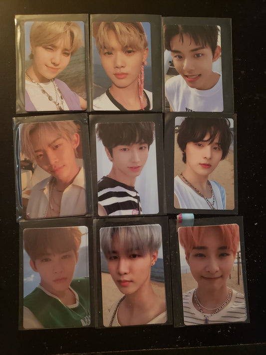 TOO/TO1 Running TOOGether Blue Photocards