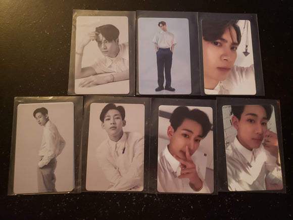GOT7 Spinning Top Tour Trading Cards