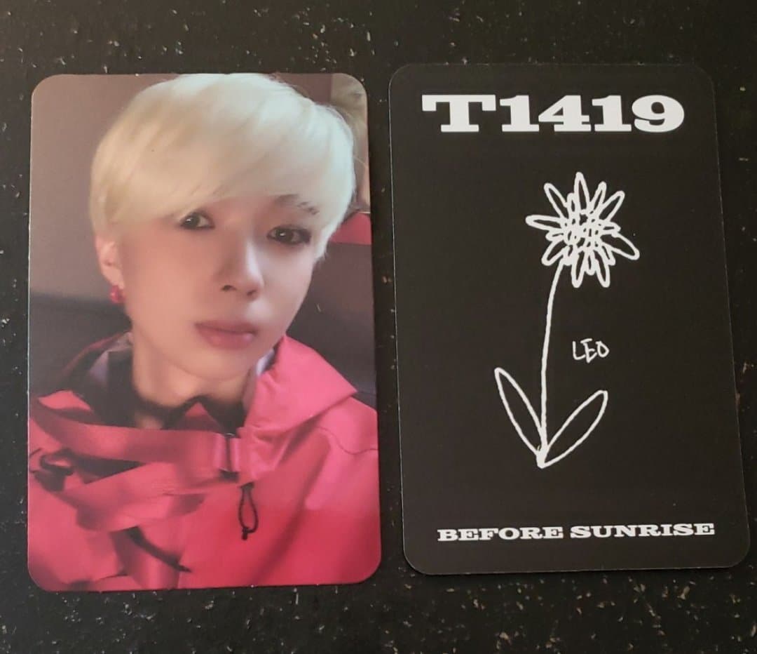 TFN Before Sunrise Part One Selfie Photocard