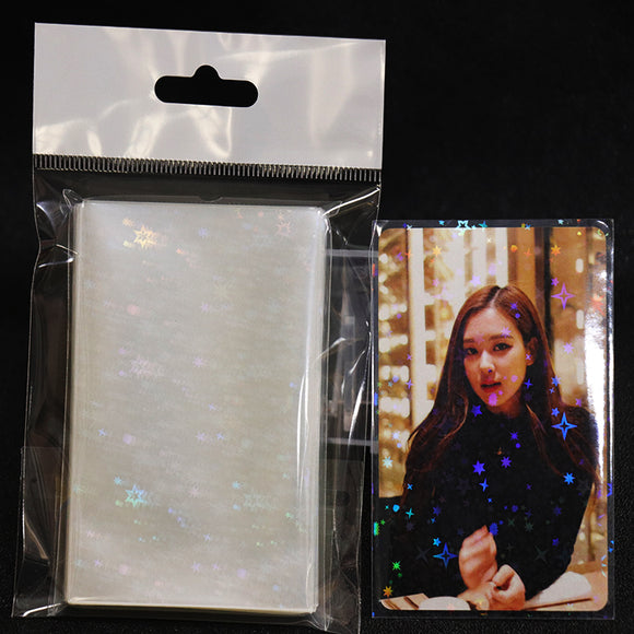 Stardust Holographic Photocard Sleeves 50CT