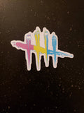 Dead by Daylight Pride Flag Stickers