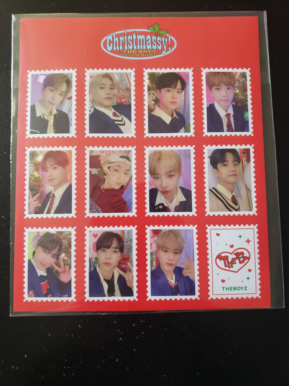 The Boyz Christmassy Stamp Sticker Sheet