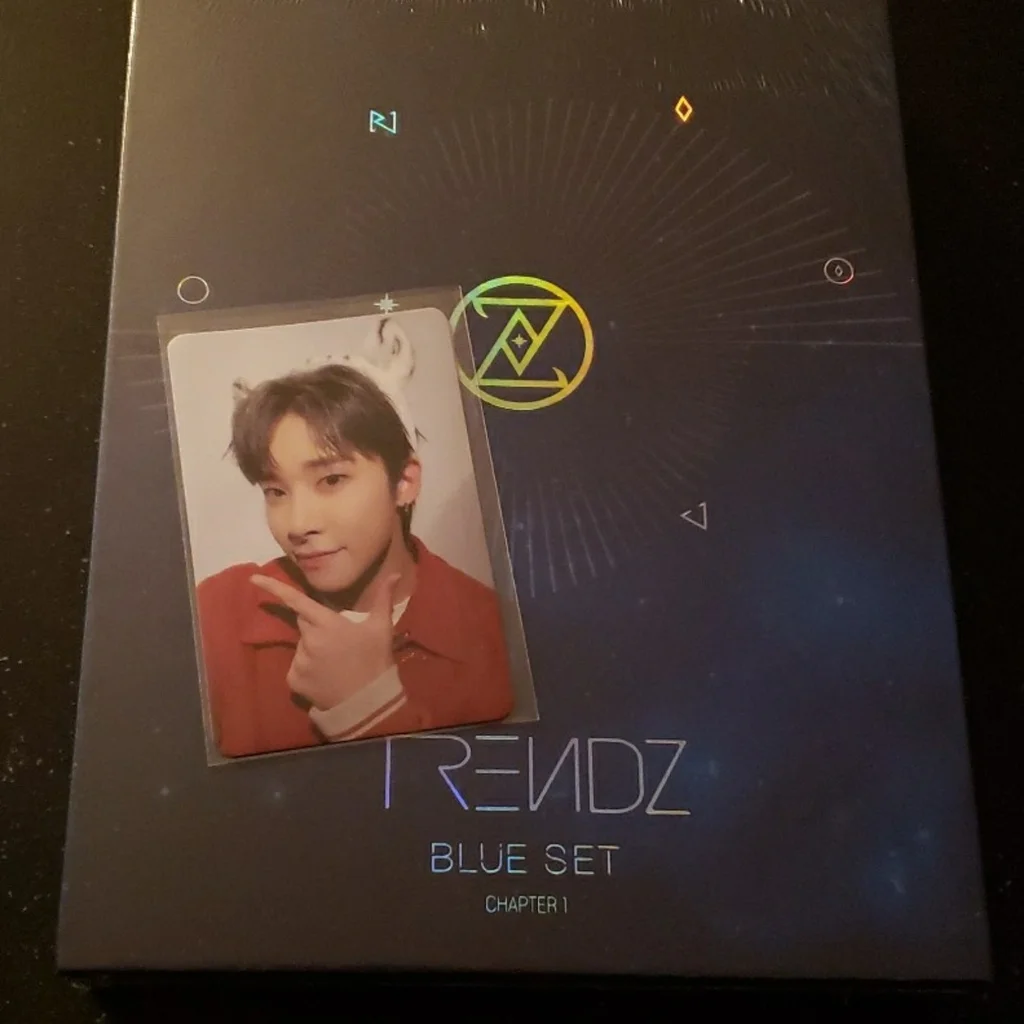 TRENDZ Blue Set Sealed Album w/Makestar Photocard C