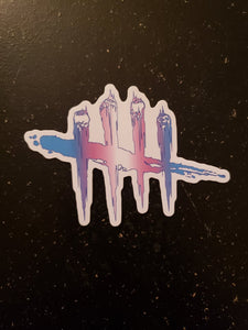 Dead by Daylight Pride Flag Stickers